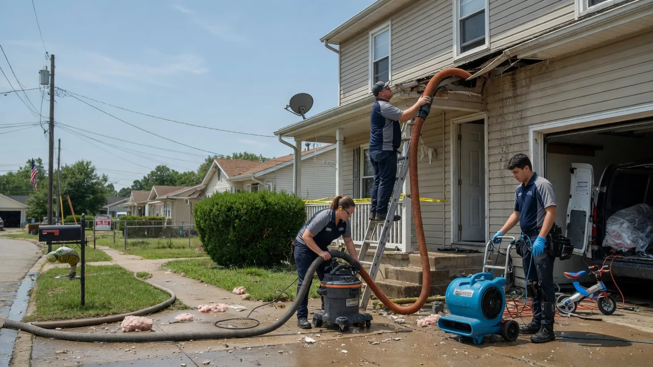Water Damage Restoration in Prosperity, PA near me